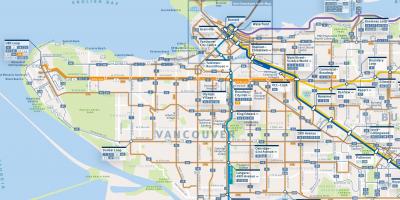 Kort over vancouver bus ruter