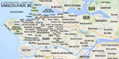 Fordømmende kort vancouver