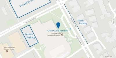 Downtown vancouver parkering kort